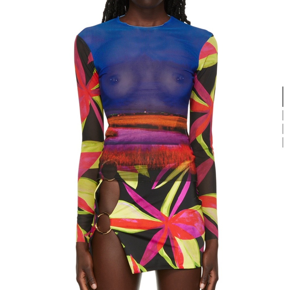 Louisa Ballou mesh top